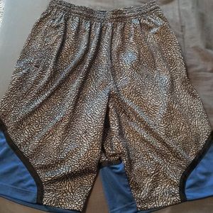 XL Jordan Elephant Print Basketball Shorts